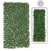 Artificial Rhododendron Leaf Expandable Privacy Screen Fence - Image 5