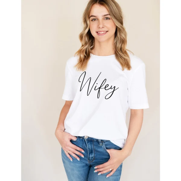 Catch Me On the Honeymoon Wifey Tee