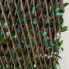 Artificial Rhododendron Leaf Expandable Privacy Screen Fence - Image 4